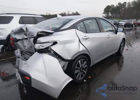 2020 Nissan Versa Sv Xtronic Cvt z USA, uszkodzony, nr VIN 3N1CN8EV8LL887634